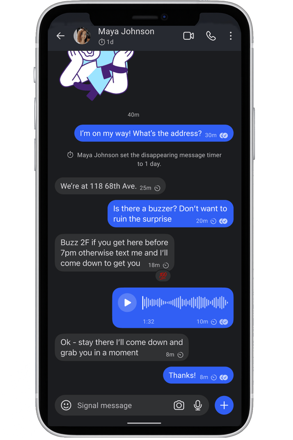 Signal App 截图